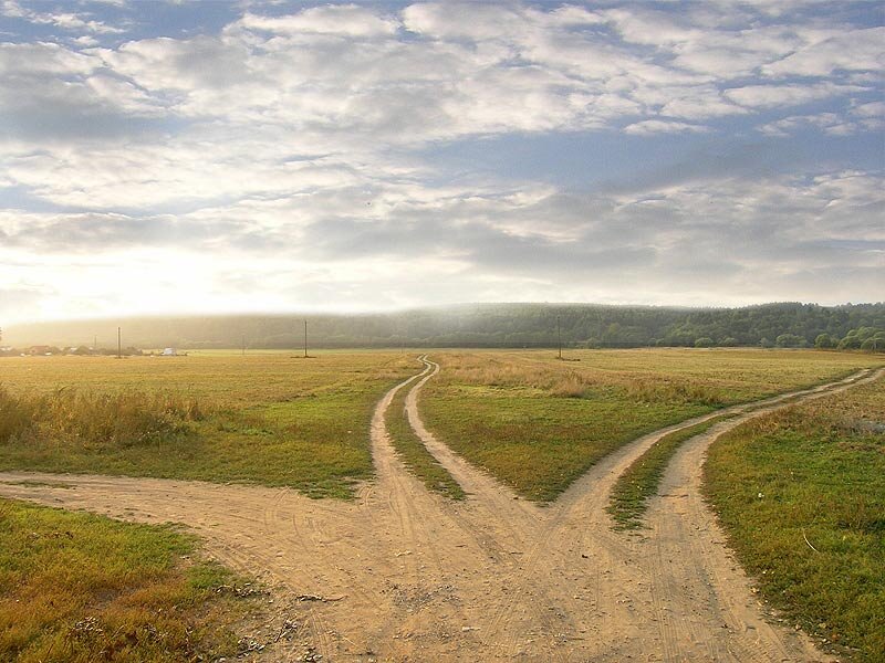 Фото на распутье