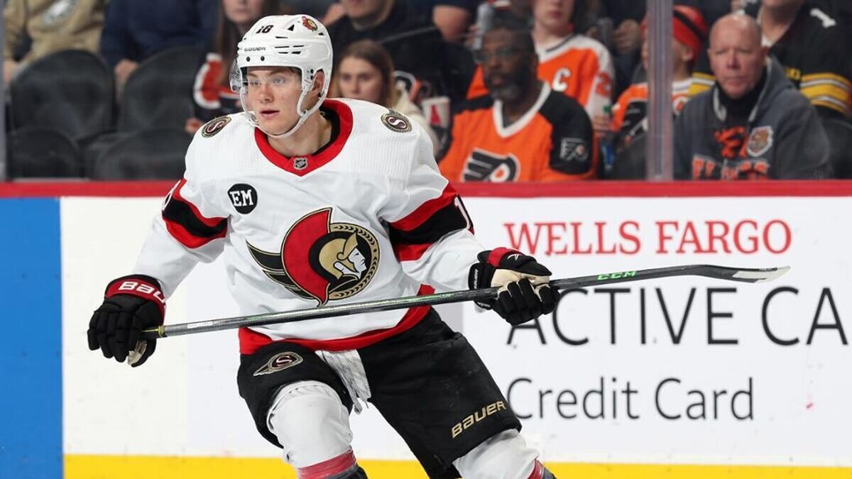    Немецкий хоккеист Тим Штюцле© пресс-служба клуба "Оттава Сенаторз"