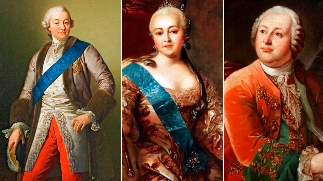 Иван Шувалов, Елизавета Романова и Михаил Ломоносов