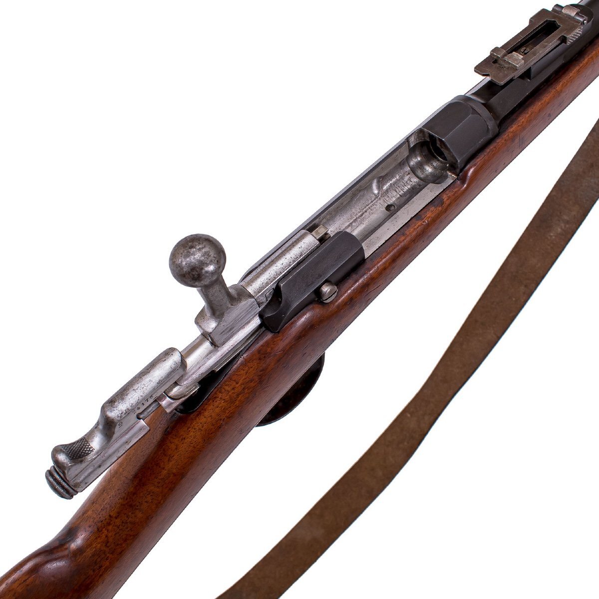 Винтовка Гра обр. 1874 года с открытым затвором.