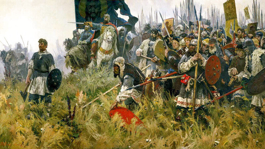 Утро на Куликовом поле. / Александр Бубнов