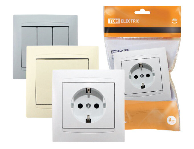 Электроустановочные изделия серии «ЛАМА» 