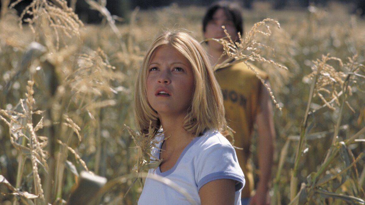    Jeepers Creepers II' by Victor Salva, starring Nicki Lynn Aycox, Justin Long. Made in USA, 2003. / Restrictions: Editorial use only