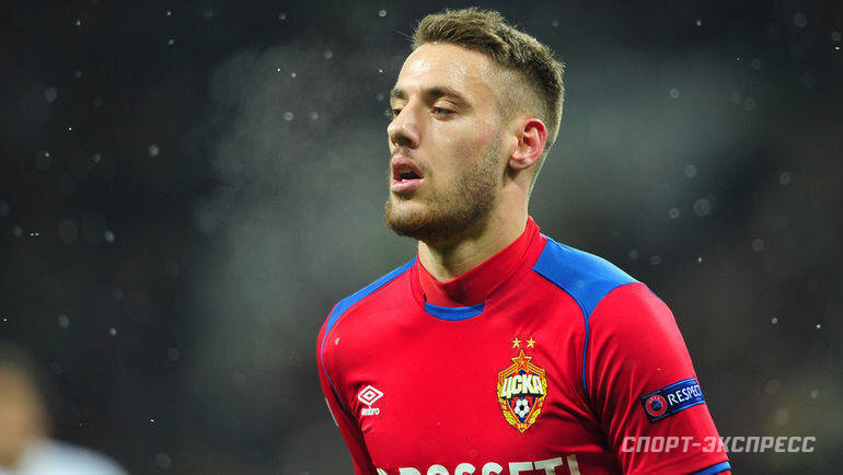    Никола Влашич в составе ЦСКА.Федор Успенский