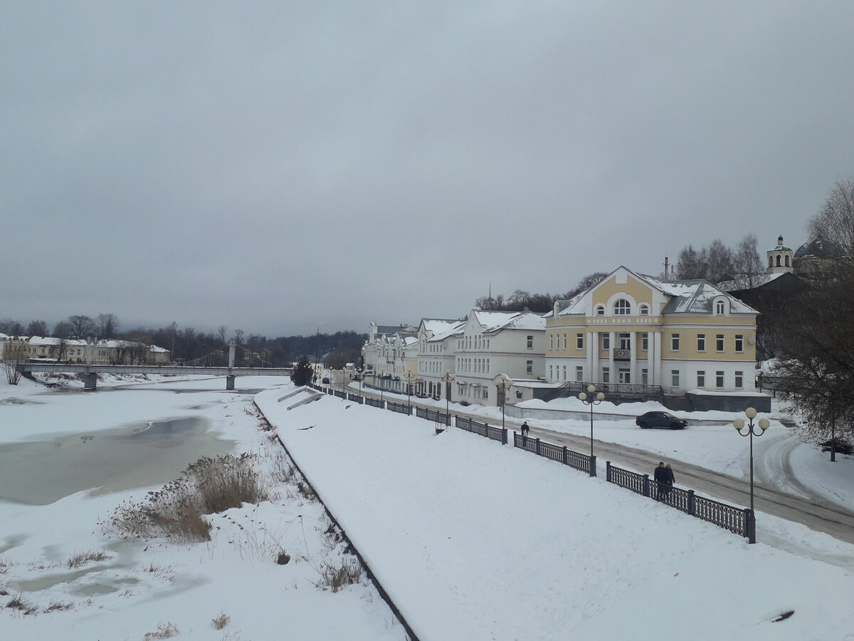31 декабря 2022 11:52 Тверца в Торжке.