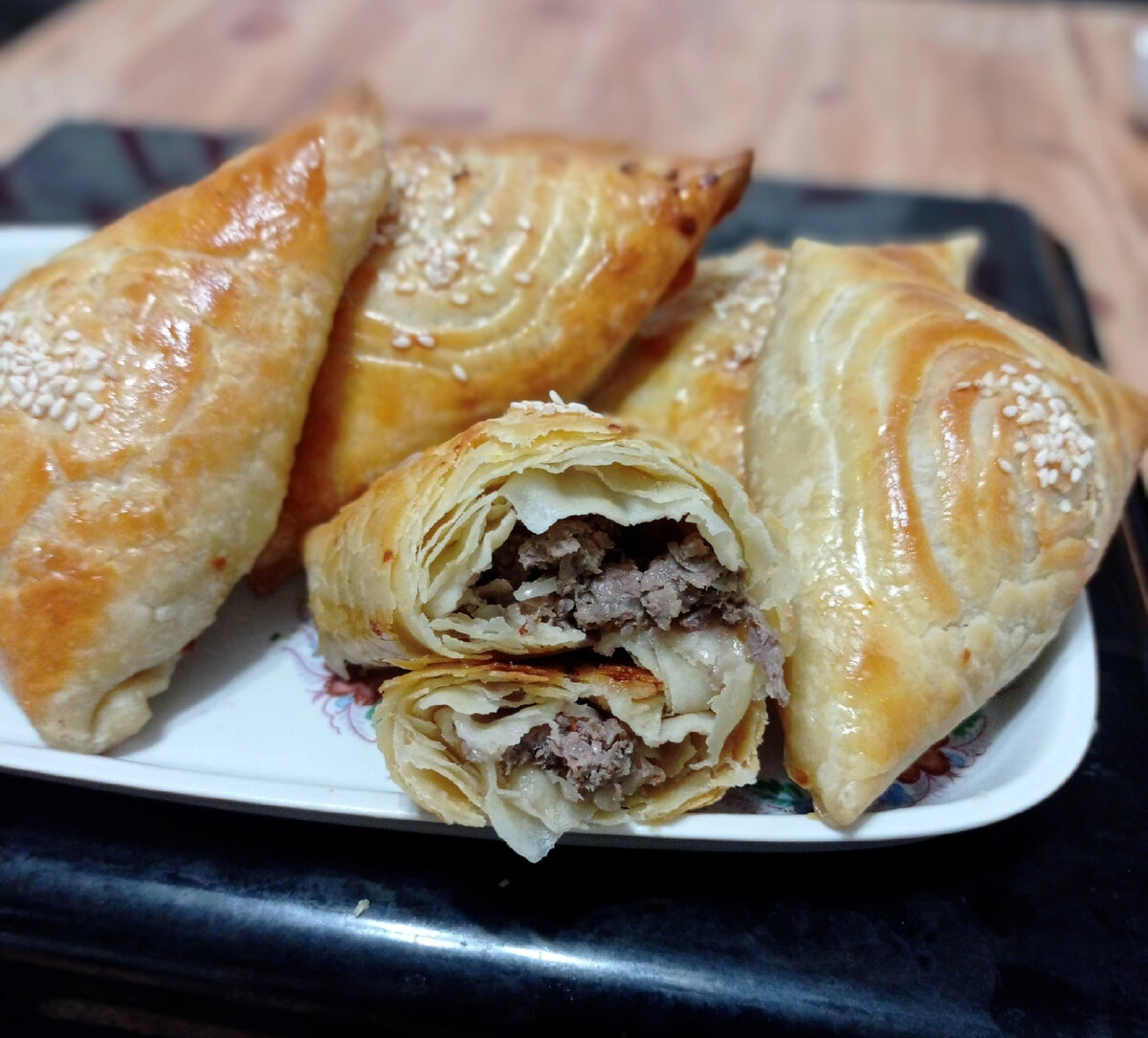 Самса из теста фило рецепт