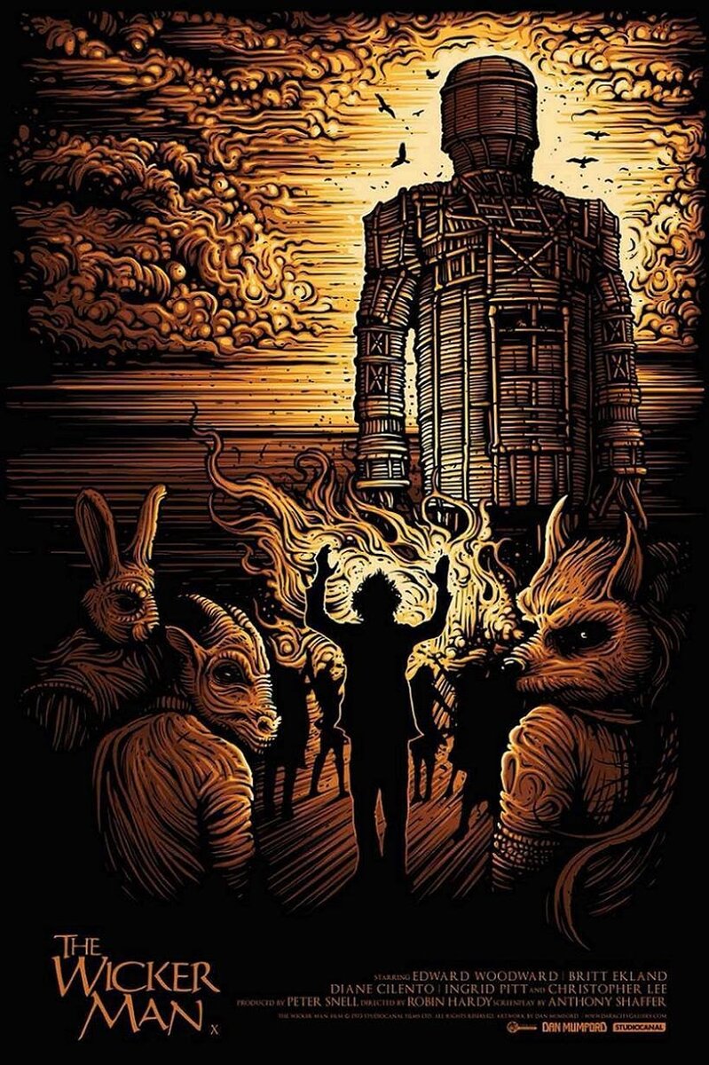 Постер фильма «Плетенный человек» (1973 год). Источник: allofcinema.com