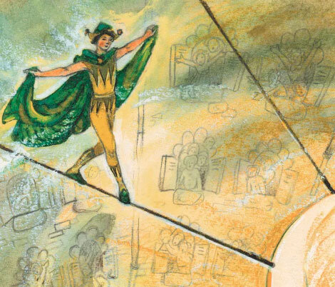 иллюстрация к книге "Три толстяка"