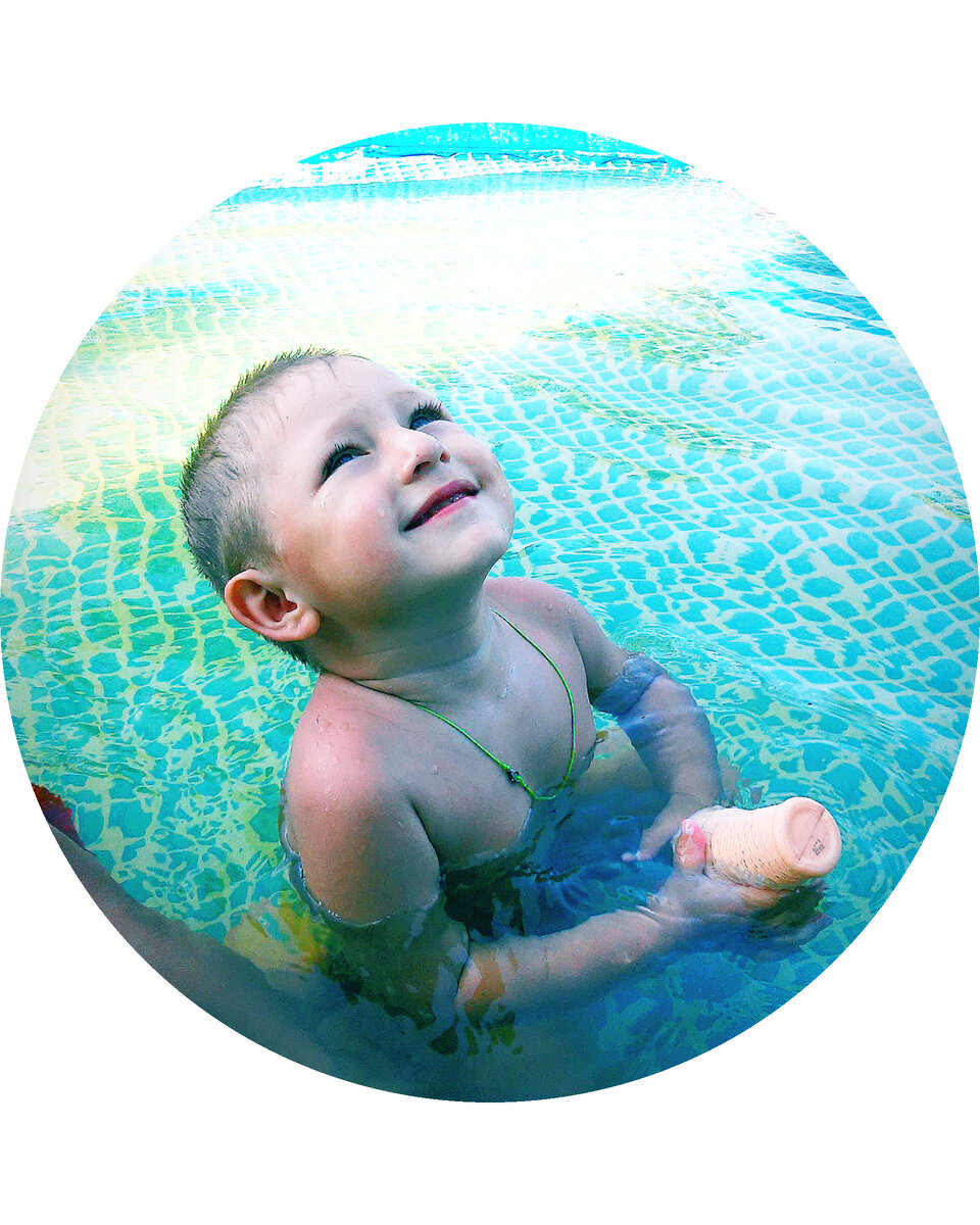 Сыночек Ильюша.