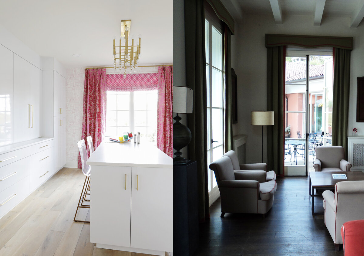 Шторы в интерьере. Фото автора + Яндекс.