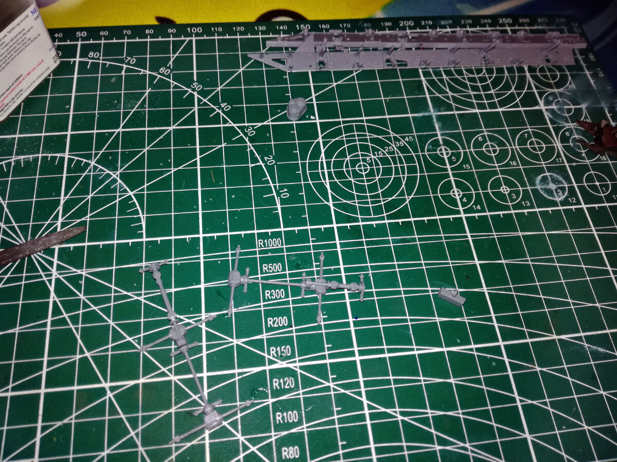 сборка рамы С-400 "Триумф"  (1:72) Звезда  пр. Неизвестный сигнал .