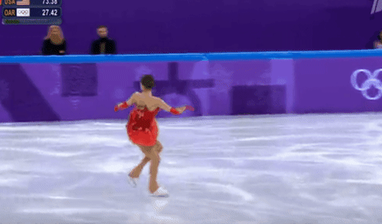 Каскад двойной аксель-тройной тулуп