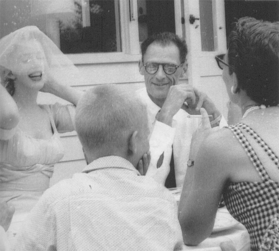 Свадьба Мэрилин Монро и Артура Миллера