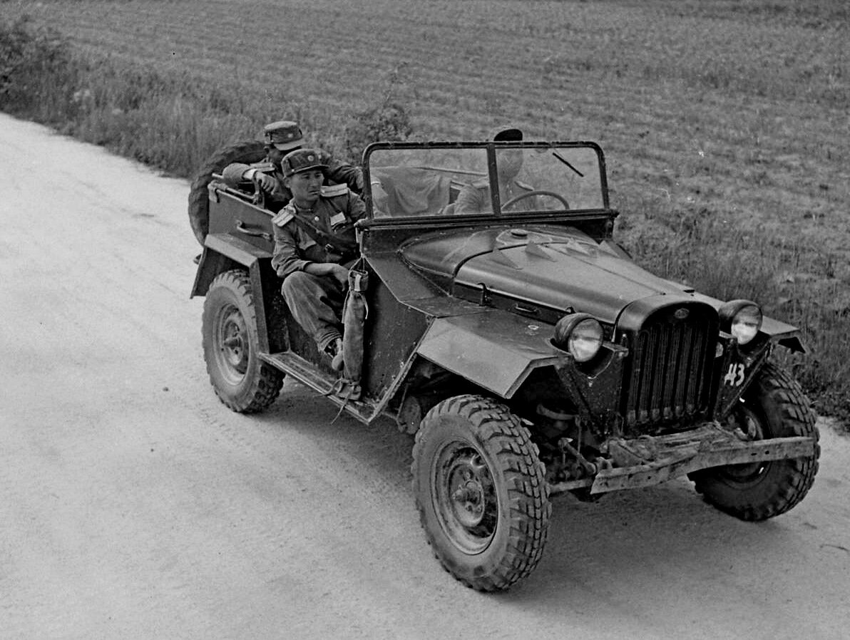 Jeep Willys 1943 года выпуска