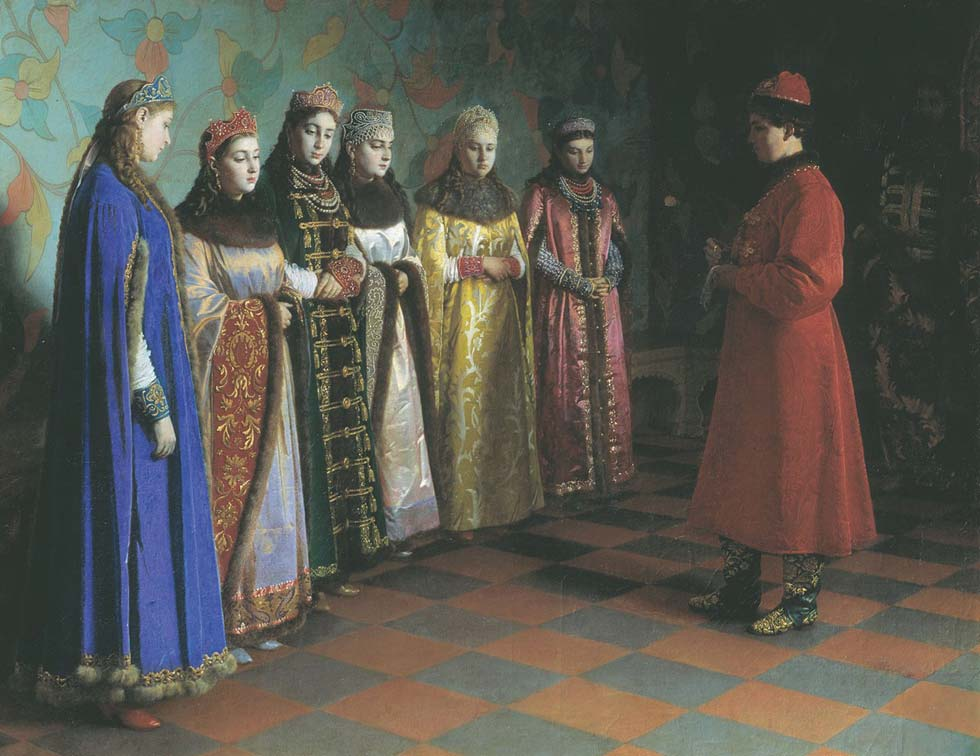 Выбор невесты царём Алексеем Михайловичем Григорий Седов, 1882