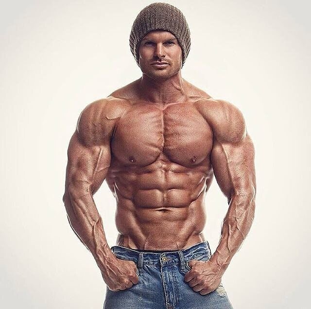 По-настоящему "сухой" бодибилдер