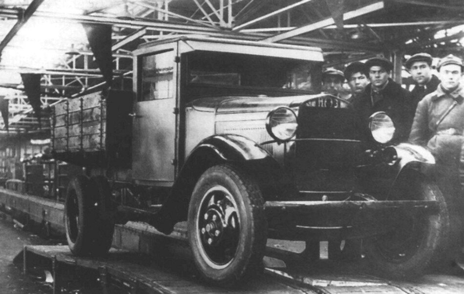 Вот он,первый  ГАЗ-АА