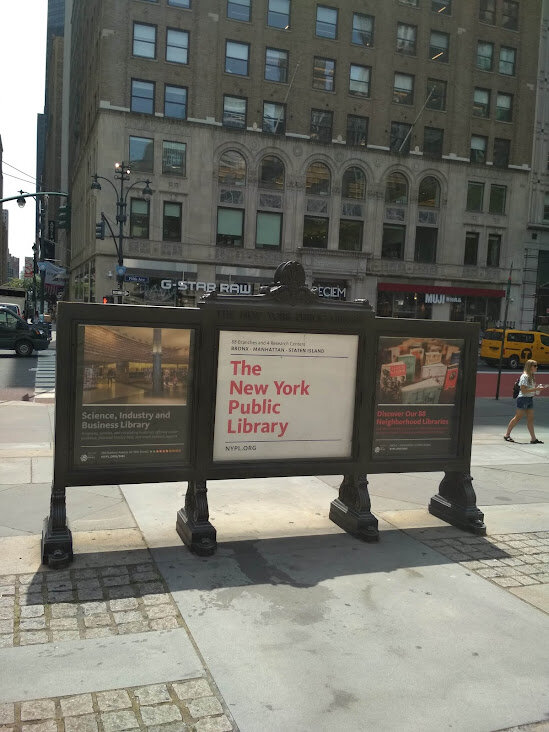 Нью-Йорк: публичная библиотека (The New York Public Library) Фото автора канала "Для настроения"