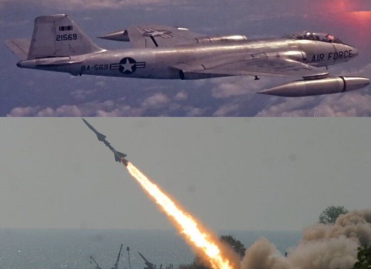 ЗРК С-75 "Двина" против Martin RB-57D Canberra