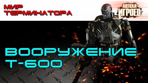 Оснащение терминатора Т-600