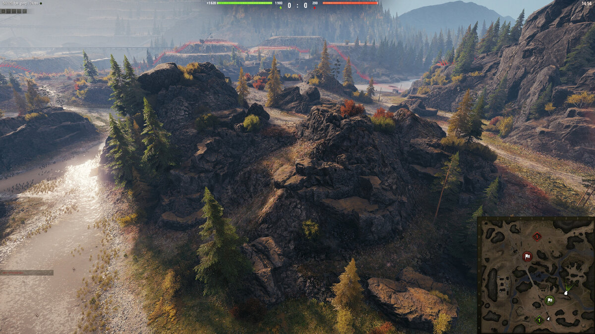 Изменения на карте «Тундра» в обновлении 1.16.1 WOT.