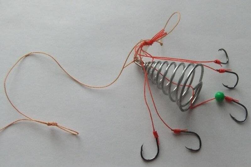 Соска из пружины на сазана.