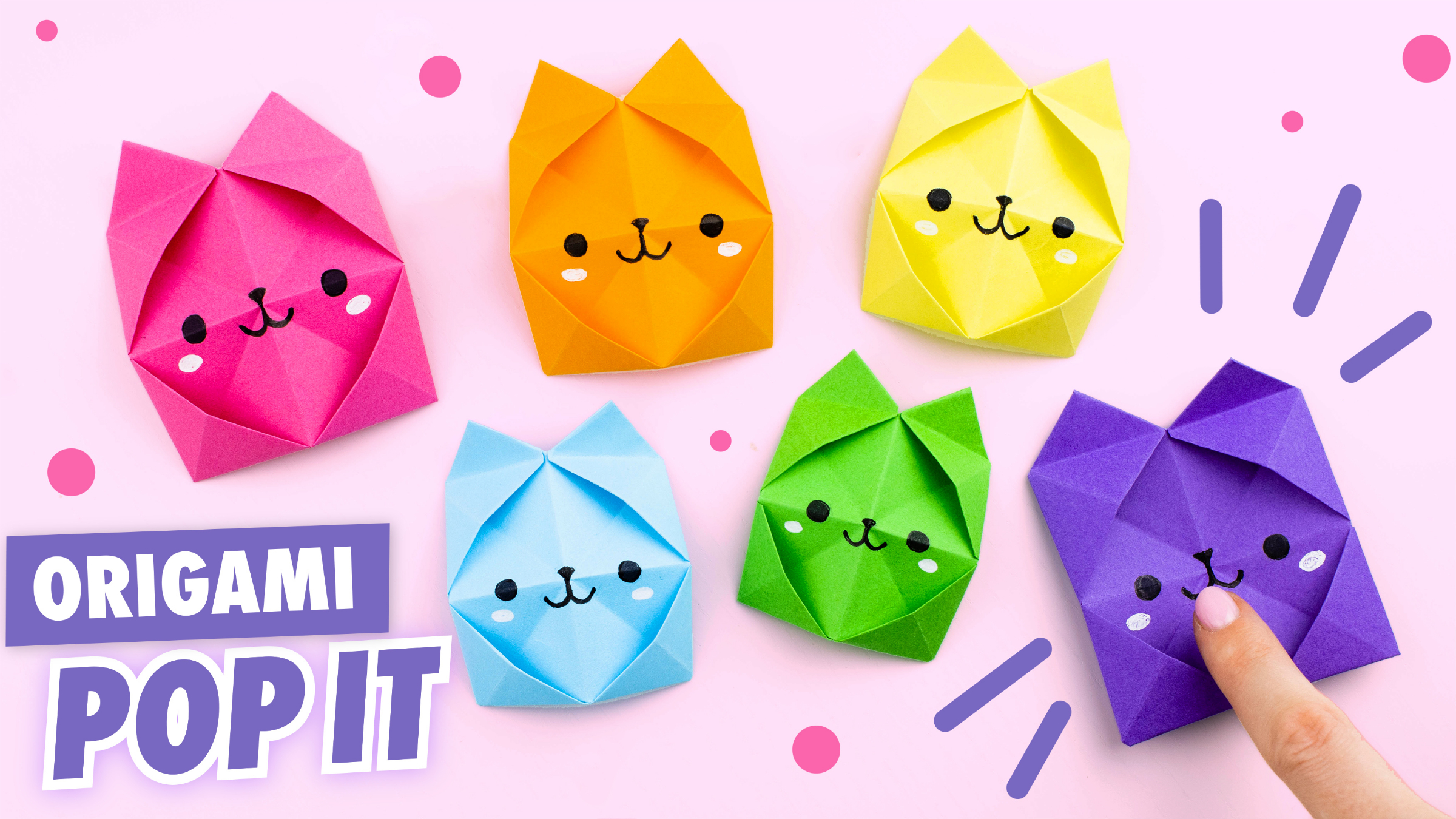 Оригами из бумаги hello origami. Оригами игрушки. Игрушка антистресс из бумаги оригами. Игрушки амуригами котик. Мини оригами.