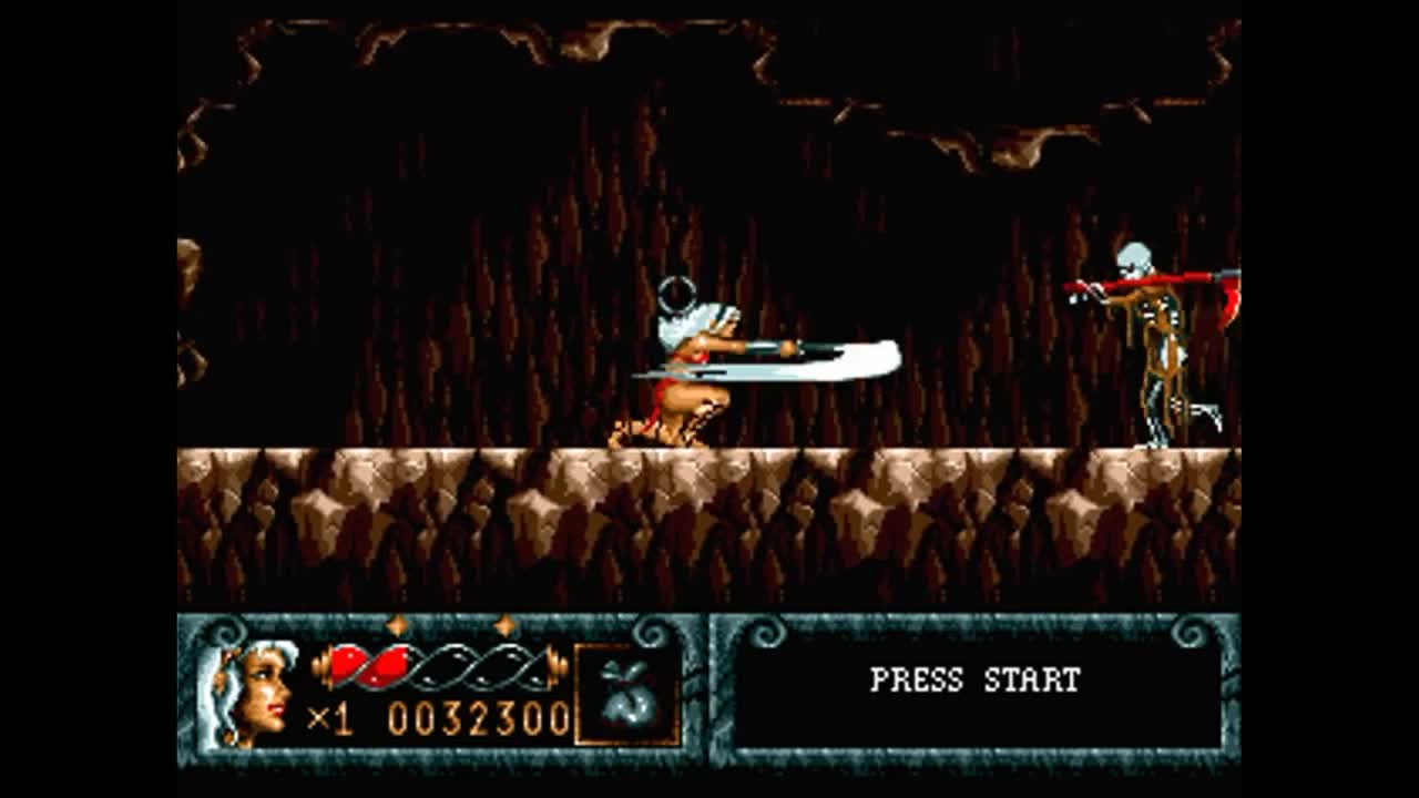 Sega Mega Drive 2 (Smd) 16-bit Blades of Vengeance Stage 2