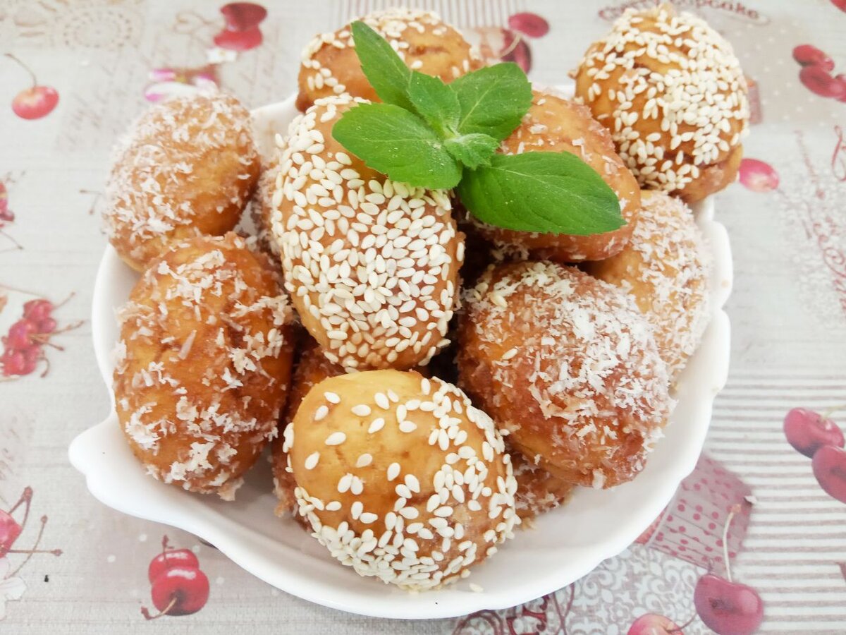 Печенье с кокосовой стружкой