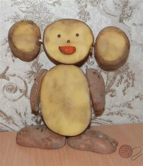 Картофель. Поделки из картошки