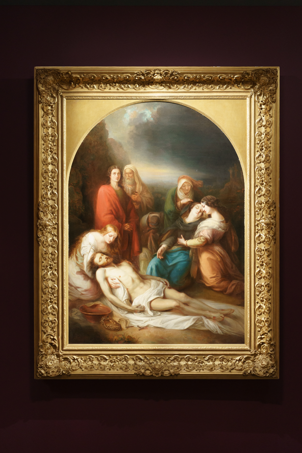 Зеленский А.А. (1812-1886). Оплакивание Христа. Середина XIX века. Холст, масло. Собрание Музея христианской культуры
