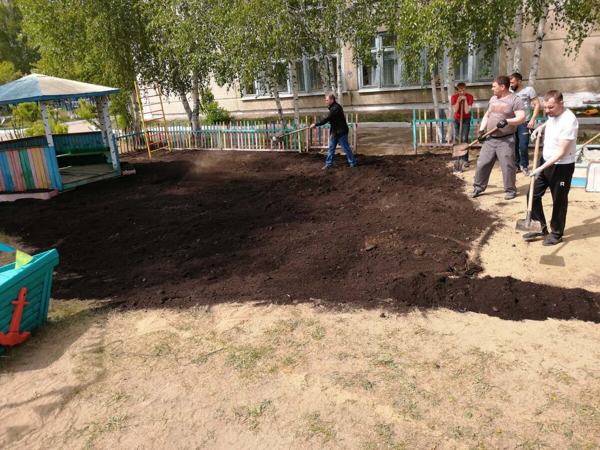 несанпиновское покрытие участка, листайте дальше...