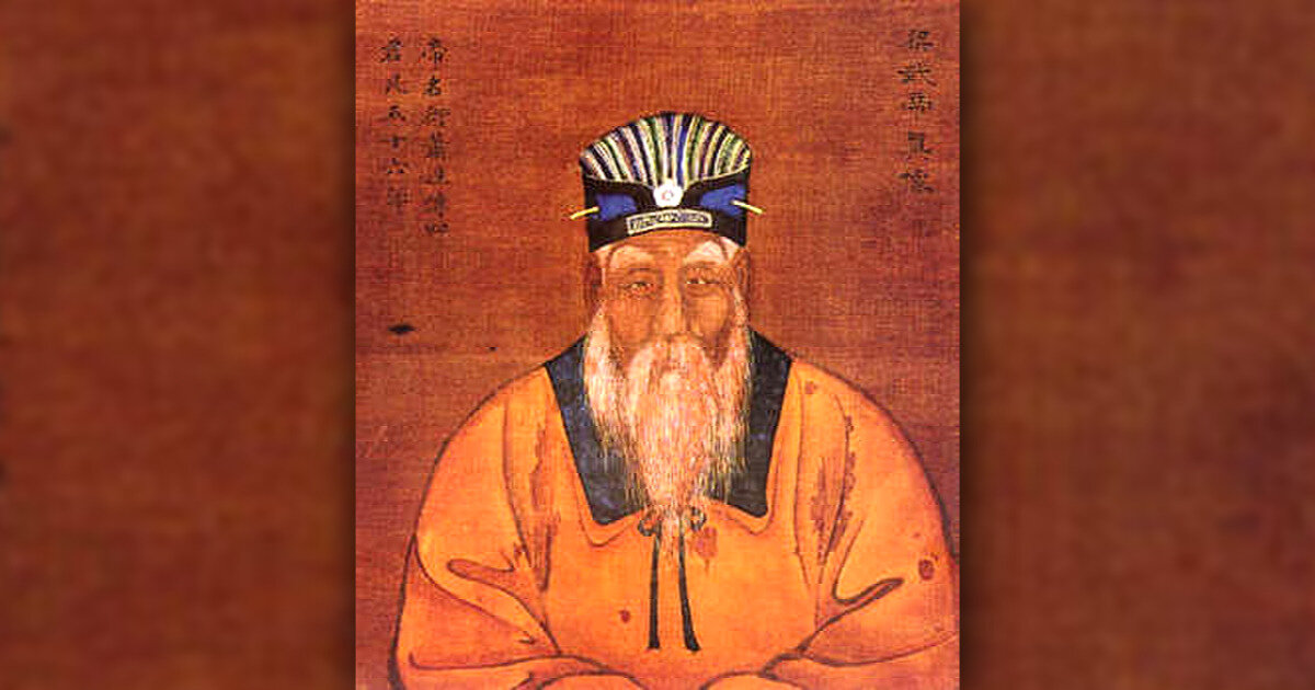 У-ди (кит. 梁武帝), имя от рождения Сяо Янь (кит. 蕭衍), (464–549, основатель и император государства Лян в 502–549 ) Фото: Общественное достояние