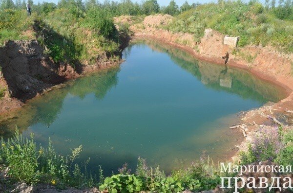 На марийской земле появилось новое уникальное озеро