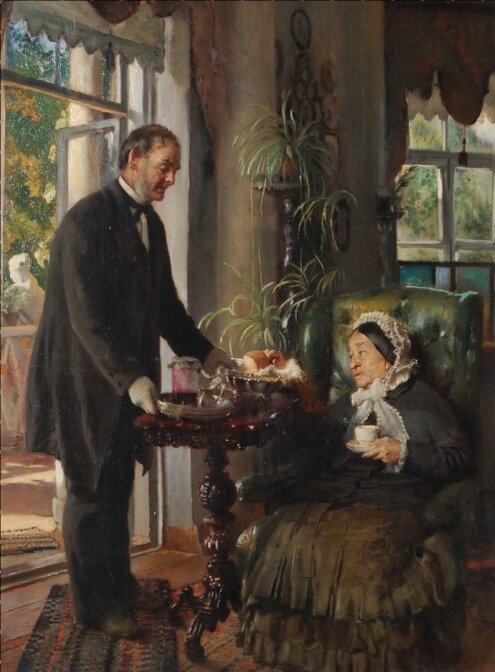 К. Е. Маковский "Помещица" (1886)