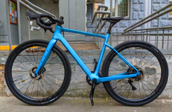 Это ещё не мой велосипед. Фото из отзыва на раму, с Али.