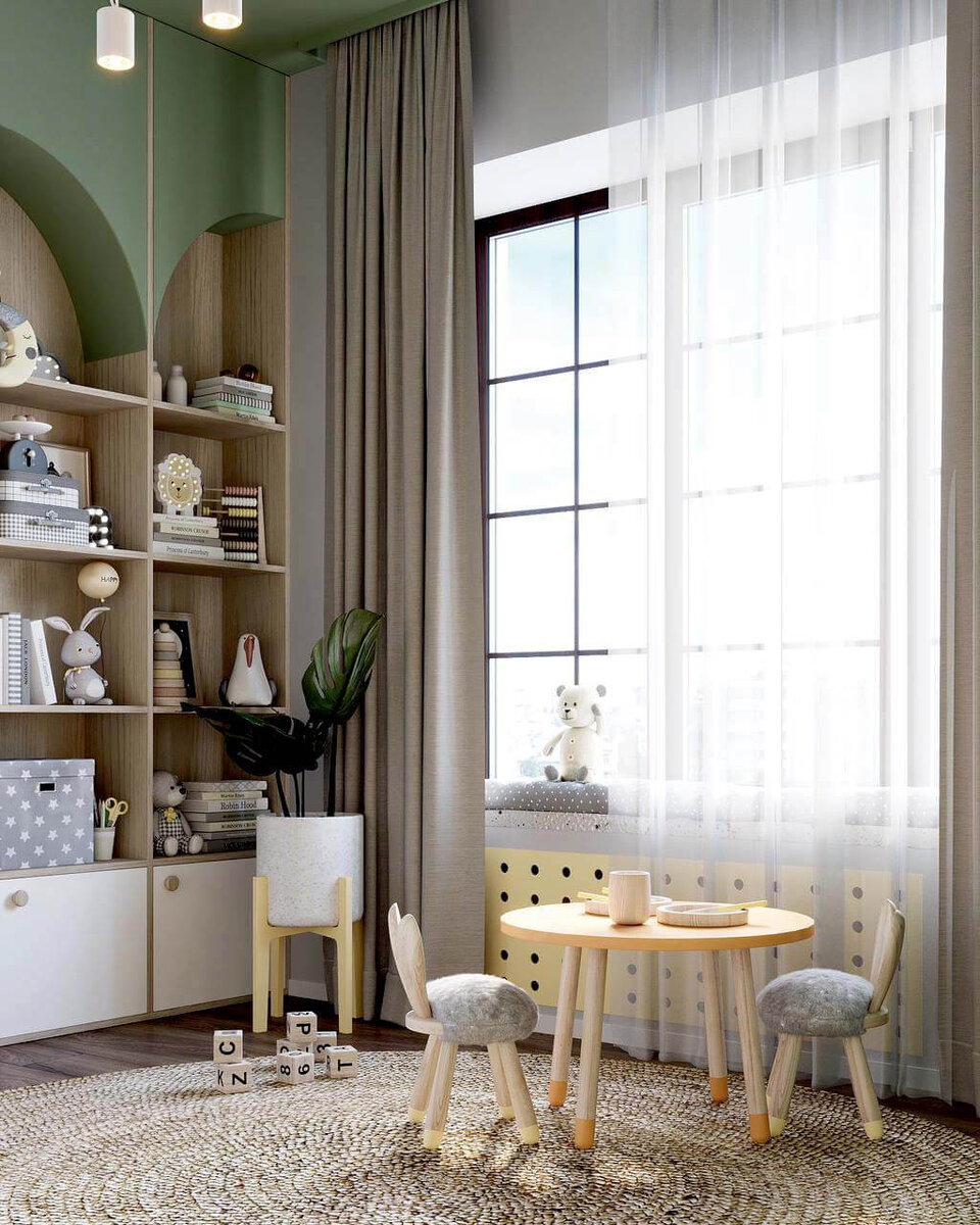 Дизайнерская мебель для детской комнаты фото 1