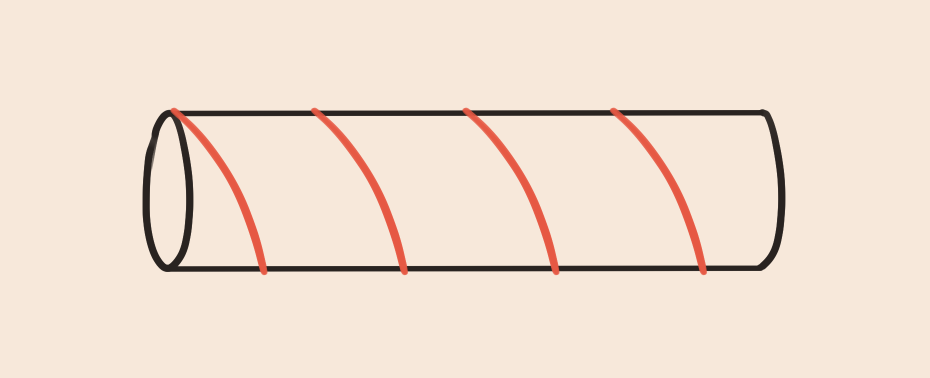Цилиндр с проволокой