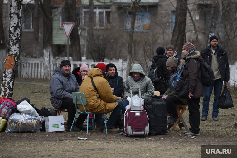    В Шотландии украинских беженцев попросили покинуть отель (архивное фото)