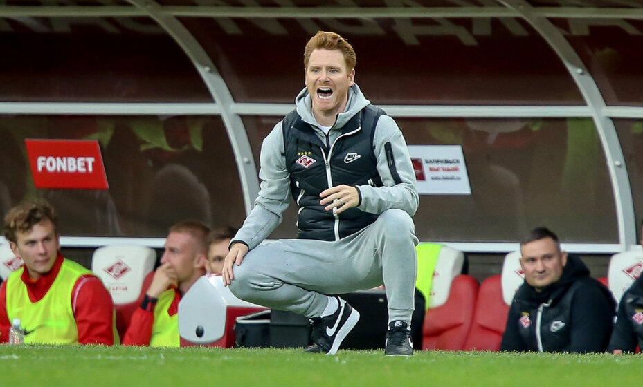    Эмоциональный Абаскаль. Фото: ФК "Спартак" Москва