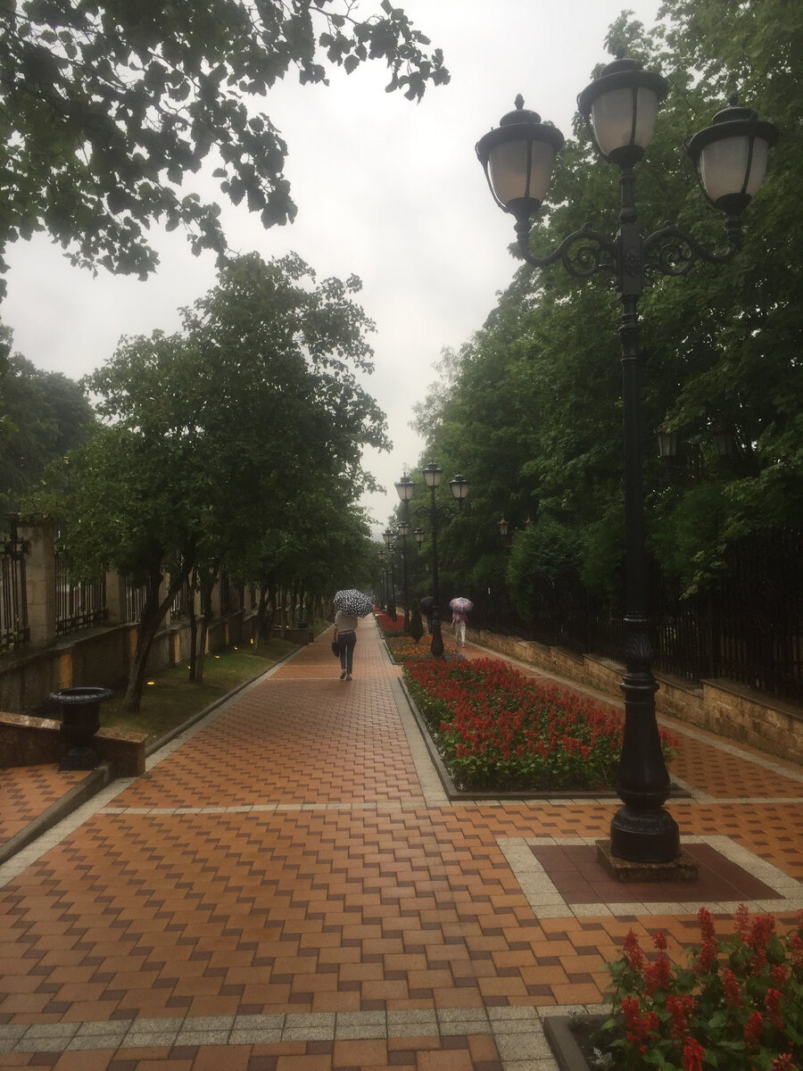 Гуляем по одной из центральных прогулочных улиц города.