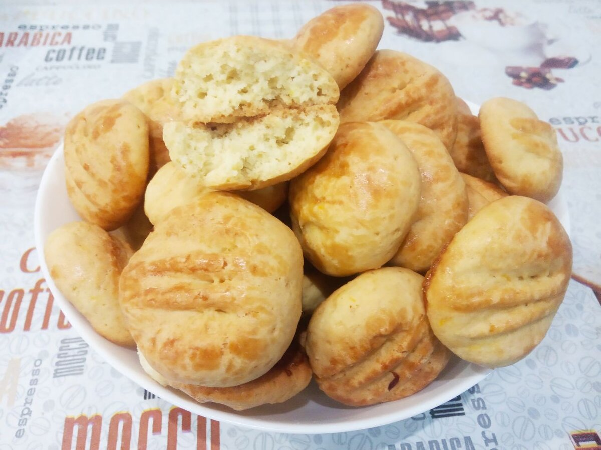 Печенье на подсолнечном масле