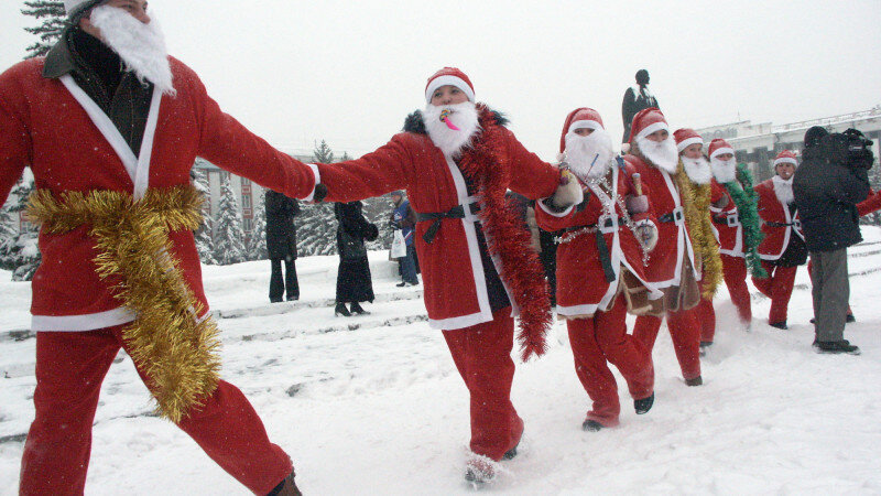     Новый 2003 год в Барнауле Анна Зайкова