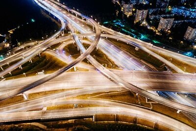    Московский скоростной диаметр © Telegram-канал «Дептранс Москвы»