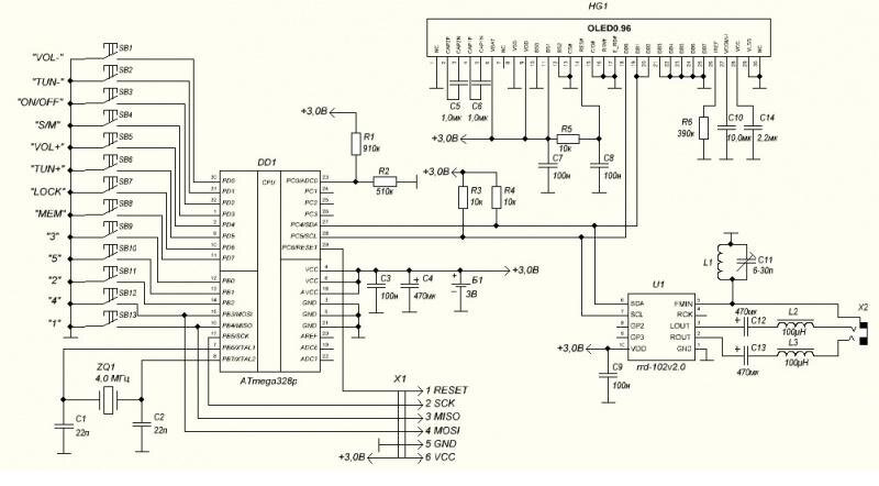 Rda5807fp схема приемника. Приемник на rda5807fp без управления микроконтроллером. ФМ приемник на rda5807. Rda5807 схема приемника. Схемы ФМ приемников на 5807.