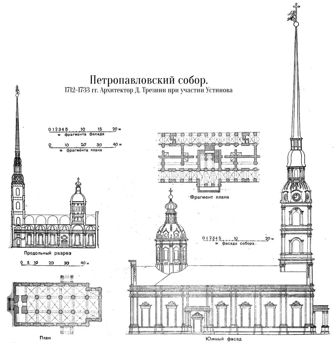 трезини петропавловский собор