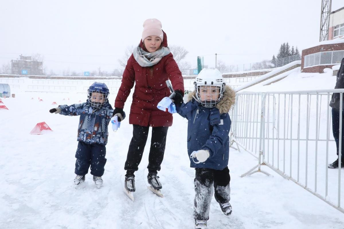    Ледовый аттракцион будет открыт до конца зимы Арина Полтанова