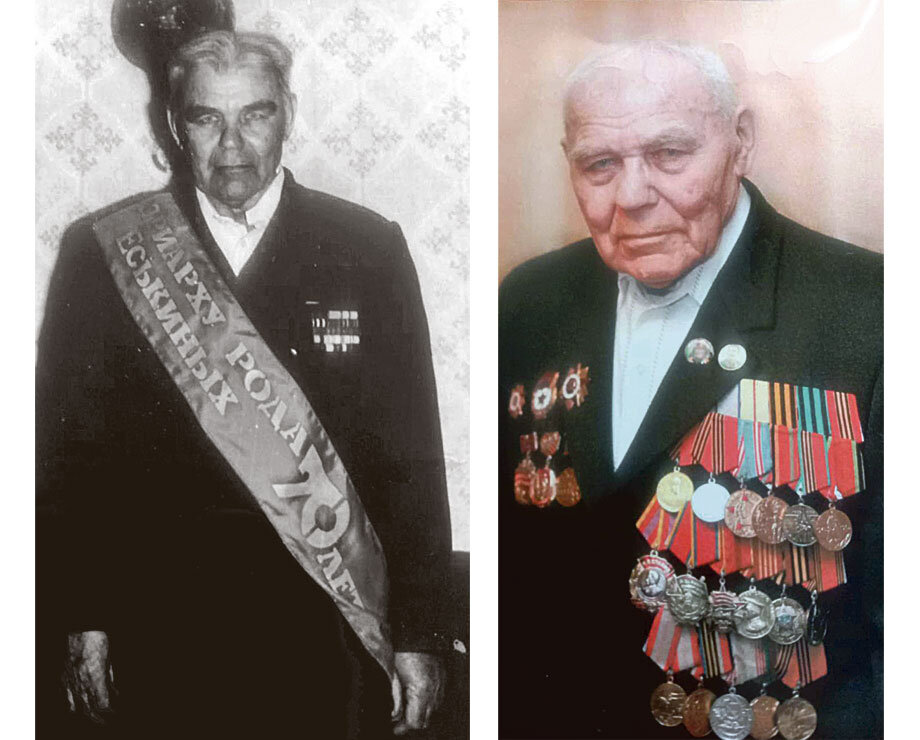 Награды ветерана, украшавшие его грудь ежегодно 9 Мая,  трепетно хранит сын Михаил