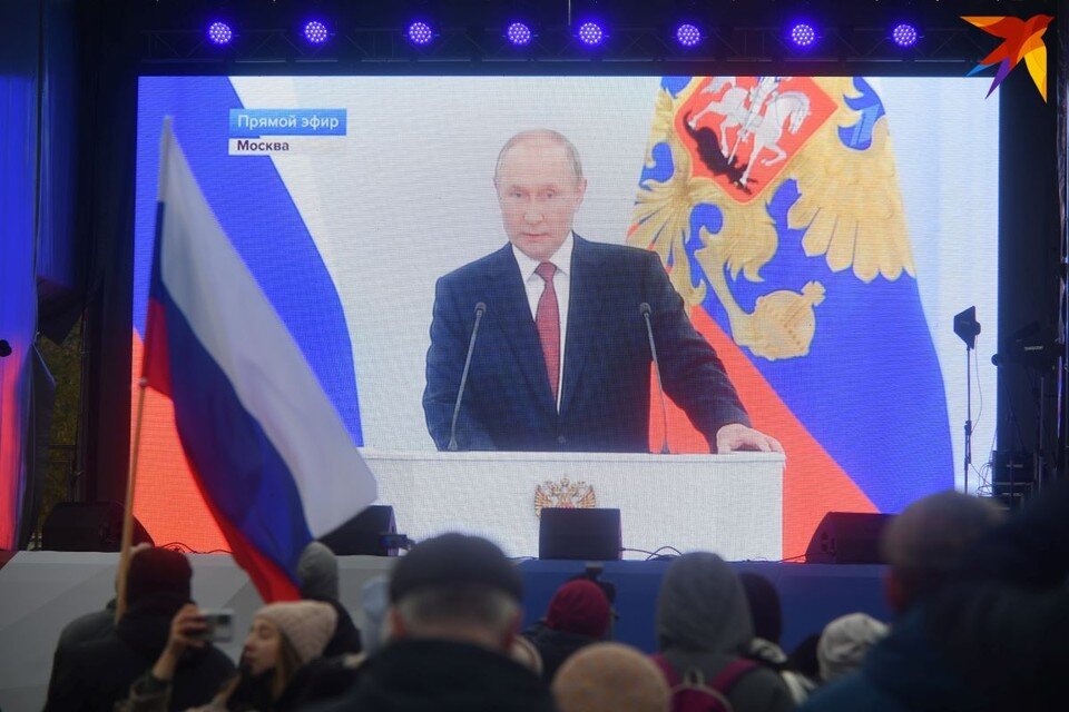     Спецоперация России в Украине - это длительный процесс, заявил Владимир Путин. Алексей БУЛАТОВ