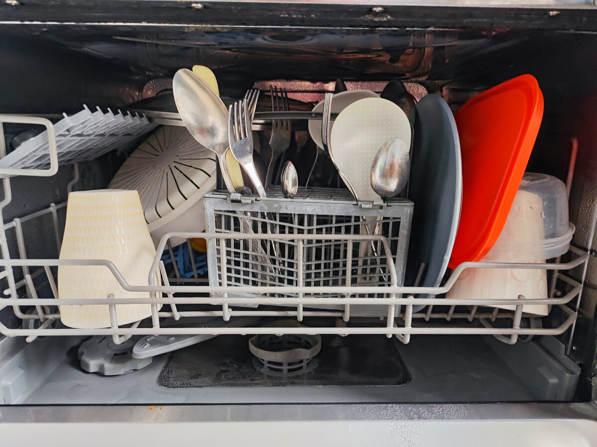 Посуда после мыться